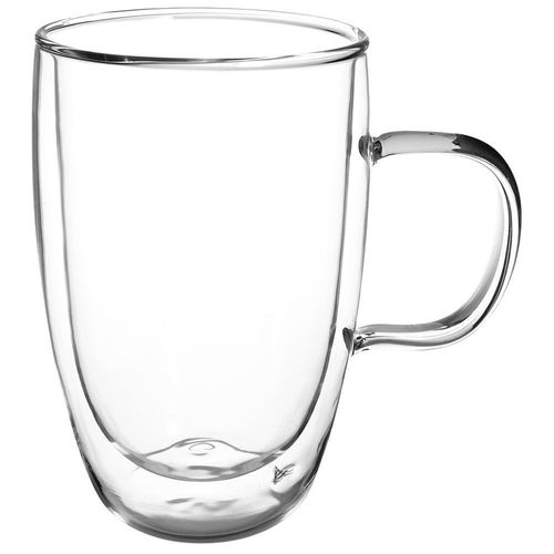 Szklanka Termiczna z Podwójną Ścianką do Kawy Latte Herbaty Napojów 430 ml na Arena.pl