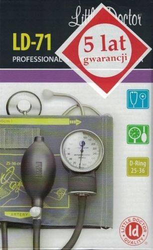CIŚNIENIOMIERZ ZEGAROWY MECHANICZNY LEKARSKI LD71 na Arena.pl
