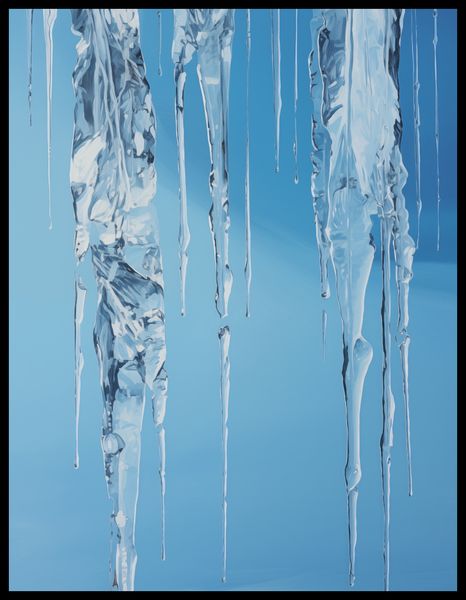 Plakat 50x65cm Kryształowe Sople zdjęcie 2