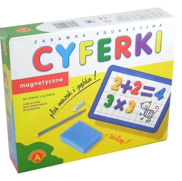 ALEXANDER CYFERKI MAGNETYCZNE Z TABLICA zdjęcie 1