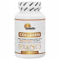 Kolagen rybi (Collagen NatiCol) 120 Tabletek – Skóra, Elastyczność – Sowelo