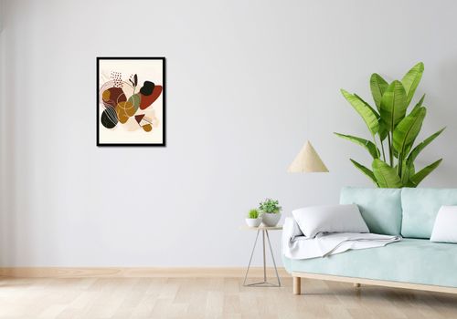 Plakat 50x65cm Organiczna Erupcja na Arena.pl