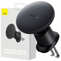 BASEUS MAGNETYCZNY UCHWYT SAMOCHODOWY Z ŁADOWARKĄ MAGSAFE DO IPHONE 15W