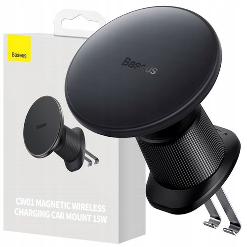 BASEUS MAGNETYCZNY UCHWYT SAMOCHODOWY Z ŁADOWARKĄ MAGSAFE DO IPHONE 15W na Arena.pl