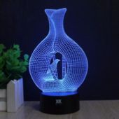 Unikalna Lampa 3D z Akrylu