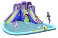 Super ośmiornica plac zabaw suchy-mokry Dmuchany park wodny dmuchaniec