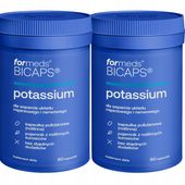 Cytrynian potasu BICAPS potassium - ForMeds Potas - 2x60 kapsułek