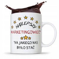 Dla Marketingowca Kubek Najlepszy Marketingowiec Z Nadrukiem Ze Zdjęciem