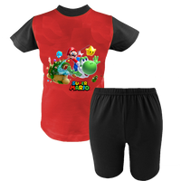 Krótka Piżama dziecięca Super Mario Bros