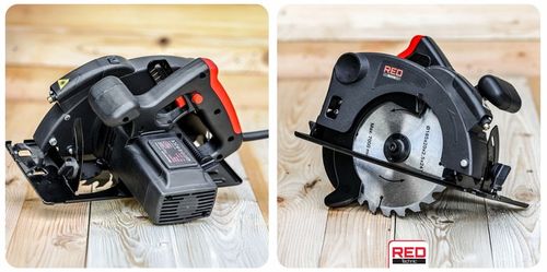 PIŁA TARCZOWA PILARKA RĘCZNA DO DREWNA Z LASEREM 2250W PRZECINARKA 185 na Arena.pl