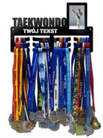 Wieszak na medale TAEKWONDO twoje imię dowolny tekst  379.1
