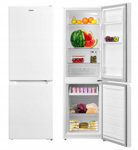 Lodówka Z Zamrażarką Vivax CF-174 LF W biała Slim 152cm 174L Low FROST zdjęcie 1