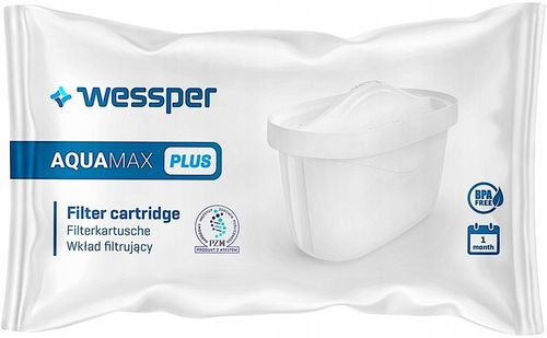 10x FILTR WESSPER AQUAMAX PLUS AQUA MAX Plus do WODY do DZBANKA BRITA DAFI na Arena.pl