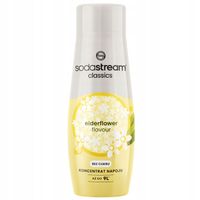 SODASTREAM ElderFlower Kwiat Bzu BEZ CUKRU syrop do saturatora koncentrat