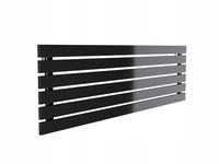 Grzejnik pokojowy poziomy BELLOSLIM 45x140 czarnyP