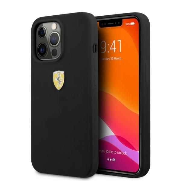Etui Ferrari do iPhone 13 Pro Max, Czarny MagSafe zdjęcie 1