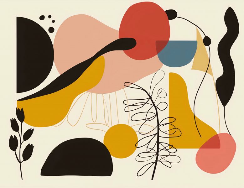 Plakat 65x50cm Rapsodia Barw zdjęcie 1