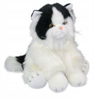 Smily Play maskotka kot czarno biały pluszak przytulanka 24 cm zabawka 0+