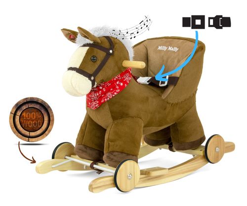 MILLY MALLY 2193 Koń Polly Dark Brown na Arena.pl