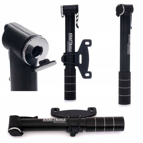 Pompka Ręczna Rowerowa 21 x 190 mm Kraft&Dele KD11822 na Arena.pl