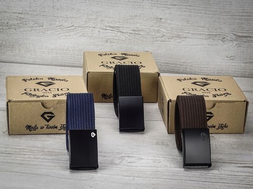 zestaw PARCIANYCH PASKÓW do spodni KOLORY GRACIO na Arena.pl