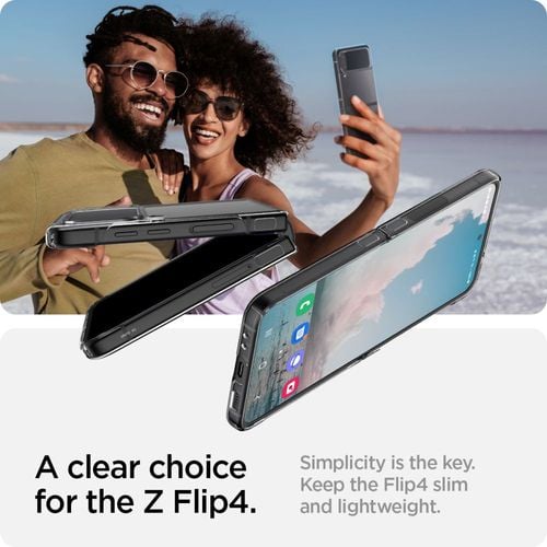 spigen airskin galaxy z flip 4 crystal clear na Arena.pl