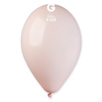 Balony pastelowe blady różowy shell #100, 30 cm 100 szt.