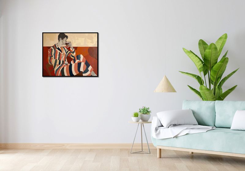 Plakat 76x60,5cm Przerwa Aby Odetchnąć zdjęcie 4