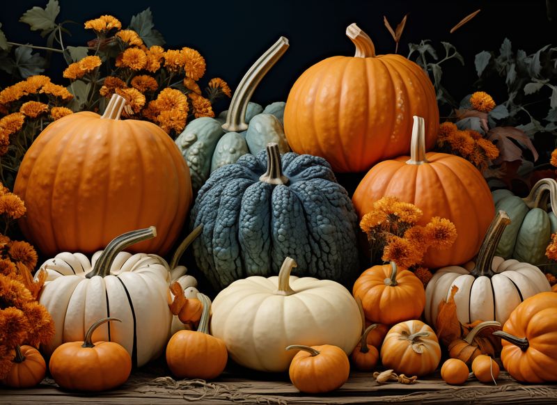 Plakat 55x40cm Jesienne Urodzaje zdjęcie 1