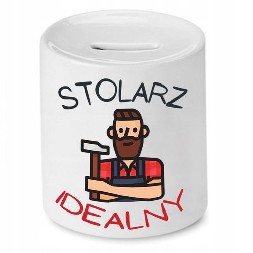 Skarbonka Prezent Dla Stolarza Idealny Z Nadrukiem Ze Zdjęciem na Arena.pl