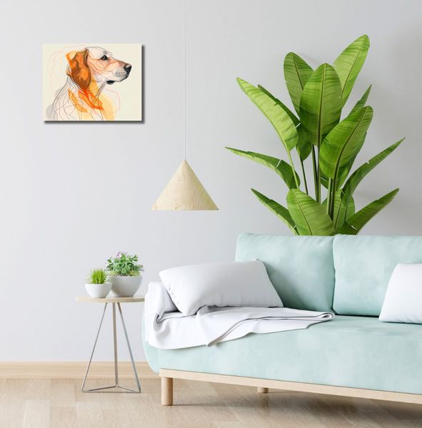 Obraz 40x30cm Kontur Profilowego zdjęcie 2