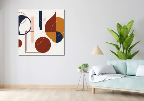 Obraz 100x100cm Harmonia Wnikliwa na Arena.pl