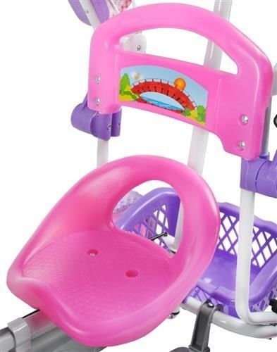 Rowerek trzykołowy basic - różowy na Arena.pl