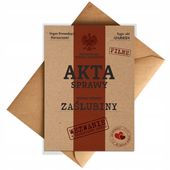 Zaproszenia Ślubne, Zaproszenie na Ślub Akta - Wezwanie + Koperta - 10