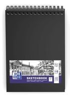 BLOK SZKICOWNIK A4/50K OXFORD ART CZARNY 400152648