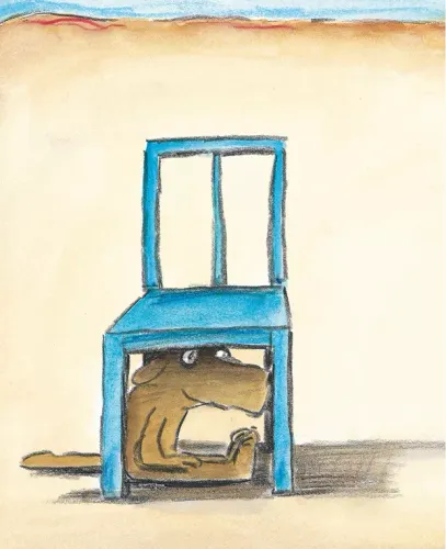 Niebieskie krzesło na Arena.pl