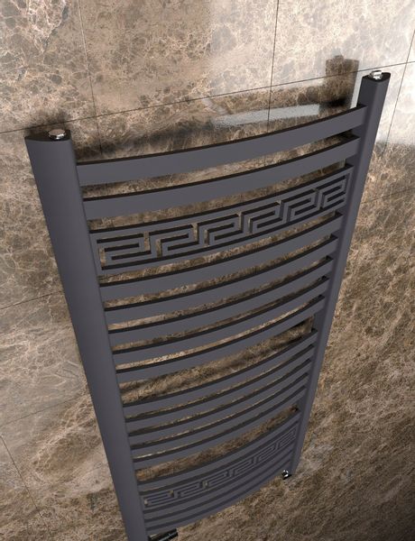 GRZEJNIK ŁAZIENKOWY EMITER 950x570 GRAFITOWY zdjęcie 5