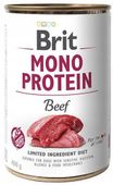 BRIT MONO PROTEIN BEEF 6x400g karma mokra