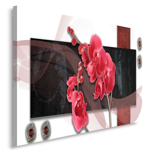 Obraz na płótnie - Canvas, Kompozycja storczykowa 40x30 na Arena.pl