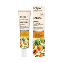 Peeling do twarzy Enzymatyczny Złuszczający Oczyszcza 3 enzymy 40 ml TOŁPA
