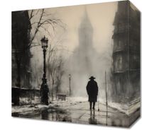 Obraz 30x30cm Mgła nad Londynem