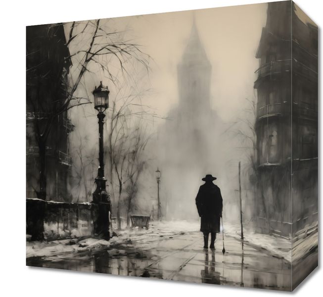 Obraz 30x30cm Mgła nad Londynem zdjęcie 1