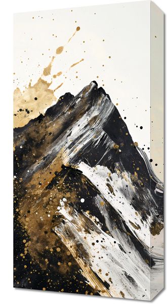 Obraz 30x60cm Złote Szczyty zdjęcie 1