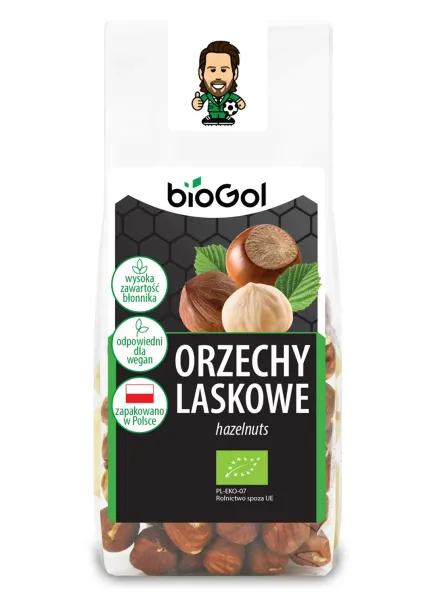 Orzechy Laskowe BIO 100 g - Biogol zdjęcie 1