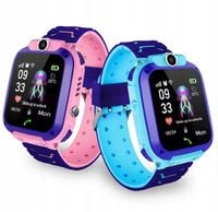 Smartwatch dla dzieci zegarek sportowy prezent wodoodporny Q12 różowy