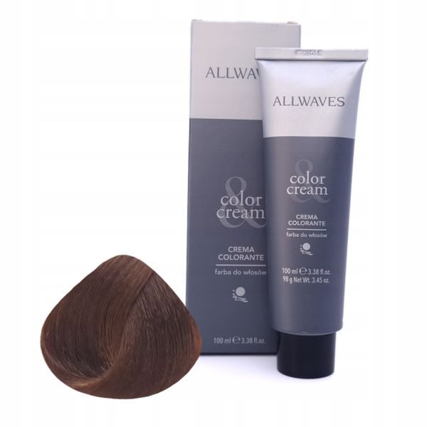 ALLWAVES Farba do włosów 7.34 - Karmel 100ml zdjęcie 1