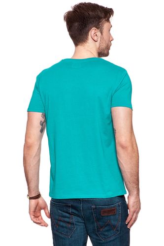 WRANGLER TEE BLUE BAY W7B69FKVG L na Arena.pl