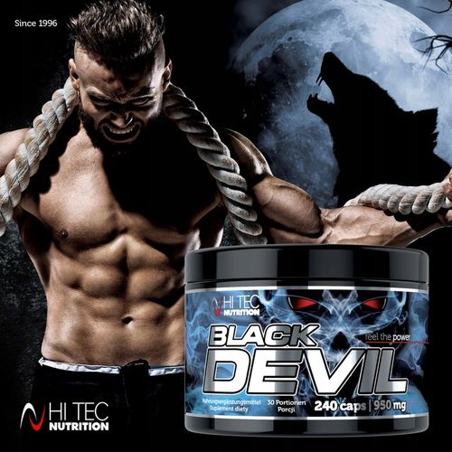 HI TEC Black DEVIL- 240 kaps BOOSTER TESTOSTERON na Arena.pl