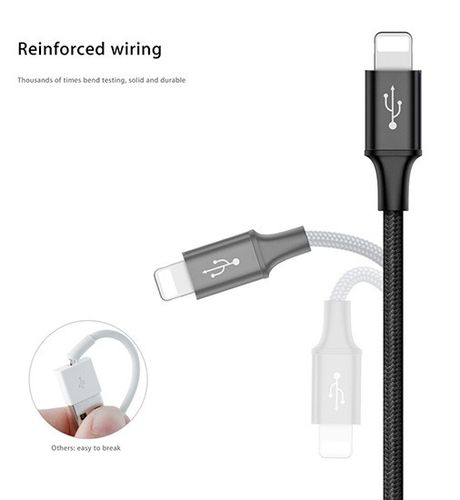 Kabel Baseus USB 3 w 1 na Arena.pl