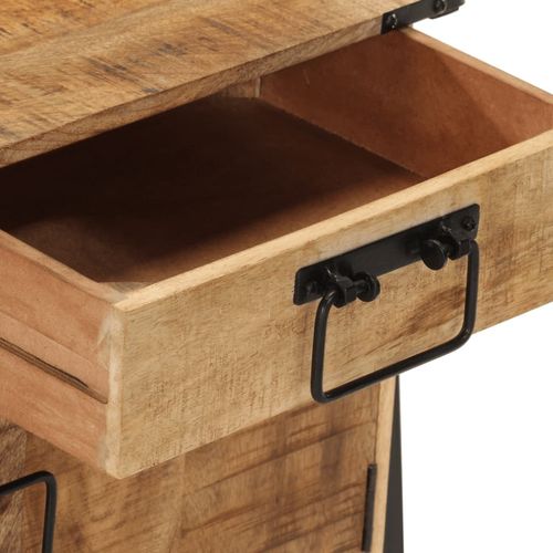 Szafka nocna, 40x30x42 cm, lite drewno mango na Arena.pl